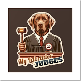 Judge Labrador Retriever Posters and Art